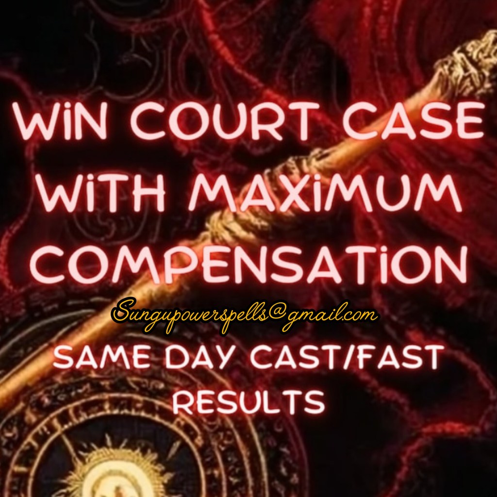 Did you know that powerful court spells and traditional healing practices exist to help you overcome divorce battles and legal issues? You're not alone if you're feeling overwhelmed or uncertain about your situation. There are experts worldwide who specialize in providing support during these tough times, using time-honored methods to help individuals triumph in court and protect their relationships. Have you ever considered what spiritual guidance could do for your case? Share your thoughts below! Let's discuss how these practices might change the outcome of your court battle. If you want to explore more about these powerful solutions, visit [@lostlovewincourtcasemarriagespells]! Your path to resolution might be just a click away! What do you think? Would you try a court spell? Comment YES or NO! And don’t forget to share this post to spread awareness! Call Mama Amira & Dr Sungu ( ★【+27719739579★★ /+27787022131)/.. Email, sungupowerspells@gmail.com